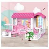 Magic Toys Katie hercegnő nyaralója babaház