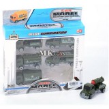 Magic Toys Katonai jármű 6 db-os szett