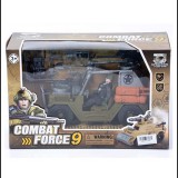 Magic Toys Katonai jeep fegyverekkel és katonával