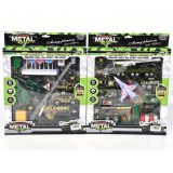 Magic Toys Katonai repülő szett járművekkel kétféle változatban