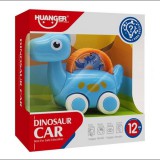 Magic Toys Kék dinoszauruszos bébijárgány 10,5cm