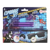 Magic Toys Kém játékszett tükörszemüveggel és UV titkosíró szettel