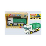 Magic Toys Konténeres szemetes teherautó modell fénnyel 27cm-es