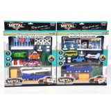 Magic Toys Közlekedési játék szett járművekkel és kiegészítőkkel többféle változatban