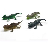 Magic Toys Krokodil figura gyíkokkal 4db-os szett