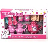 Magic Toys Kutyusos teás készlet süteménnyel (MKL339458) (MKL339458) - Játékkonyhák