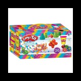 Magic Toys Lanyi-Toy vidám gyurmakészlet formázó szerszámokkal