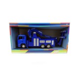 Magic Toys Lendkerekes Rendőr autóvontató teherautó 30cm