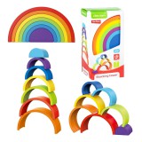 Magic Toys Little Stars: Szivárványos rakosgató játék