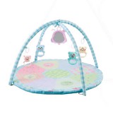 Magic Toys Macis bébi játszó szőnyeg kék színben