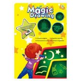 Magic Toys Mágikus írótábla szett sablonnal és tollal