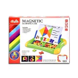 Magic Toys Mágneses rajztábla szett betűkkel 30cm