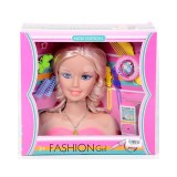 Magic Toys Manöken szőke fésülhető babafej