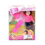 Magic Toys Martina baba gördeszkával