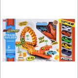 Magic Toys Max Speed Anakonda autópálya szett 5db kisautóval