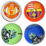 Magic Toys Műbőr focilabda színes kereszt mintával 23cm