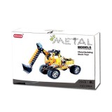Magic Toys Munkagép fém építőjáték szett 256db-os