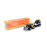 Magic Toys Munkagép utánfutóval és kis munkagéppel