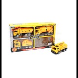 Magic Toys Munkagépek 4db-os kisautó szett