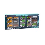 Magic Toys Munkagépek 9db-os járműszett