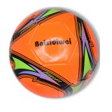 Magic Toys Neon színű műbőr focilabda többféle változatban 23cm