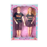 Magic Toys Nicky és Alex öltözz össze divatbaba szett