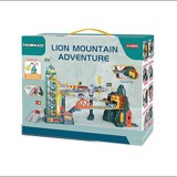 Magic Toys Oroszlános kalandpálya parkolóházzal