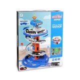 Magic Toys Parkolótorony játékszett fénnyel és hanggal és három kisautóval