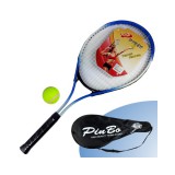 Magic Toys PinBo 63cm-es fém teniszütő teniszlabdával hordtáskában