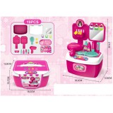 Magic Toys Pink hordozható 19 db-os szépségszett