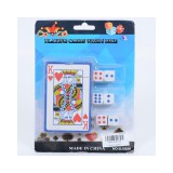 Magic Toys Pókerkártya 6db dobókockával