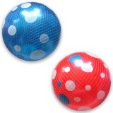 Magic Toys Pöttyös gumilabda többféle változatban 23cm