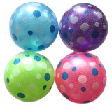 Magic Toys Pöttyös mintázatú gumilabda 23cm-es többféle változatban