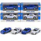 Magic Toys Pull-Back hátrahúzós 1:43-as rendőrautó négyféle változatban 1db
