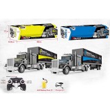 Magic Toys RC Konténeres távirányítós kamion fényekkel kétféle változatban (MKL371624) (MKL371624) - Távirányítós jármű
