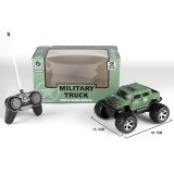 Magic Toys RC Off-Road távirányítós katonai Hummer terepjáró fénnyel (MKL452957) (MKL452957) - Távirányítós jármű