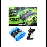 Magic Toys RC Storm Dancer 360: 2 az 1-ben kétéltű távirányítós jármű lánctalpakkal 2.4GHz több változatban
