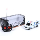 Magic Toys RC Távirányítós rendőr teherautó fénnyel és hanggal (MKL084551) (MKL084551) - Távirányítós jármű