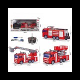 Magic Toys RC Távirányítós tűzoltóautó világítással 27MHz 20cm háromféle változatban 1db