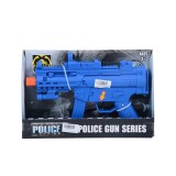 Magic Toys Rendőrségi játék gépfegyver hang effektekkel kék színben