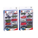 Magic Toys Rendvédelmi járműszett 10db-os egységcsomag kétféle változatban