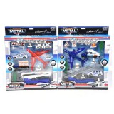 Magic Toys Reptéri játékszett repülővel és kiegészítőkkel