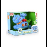 Magic Toys Ringató elefánt bébijáték fény és hang effektekkel