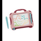 Magic Toys Rózsaszín baglyos mágneses rajztábla