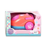 Magic Toys Rózsaszín elektronikus porszívó fénnyel 22cm
