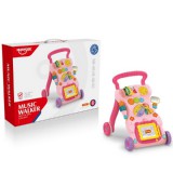 Magic Toys Rózsaszín készségfejlesztő járássegítő