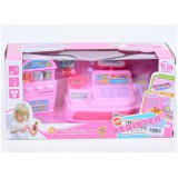 Magic Toys Rózsaszín pénztárgép italautomatával, fénnyel és hanggal