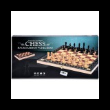 Magic Toys Sakk 3 az 1-ben játékszett fából 39,5cm műanyag figurákkal
