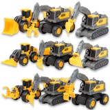 Magic Toys Simulation Vehicle: Munkagép szett sáros kerékkel többféle változatban, 3 db-os kiszerelésben