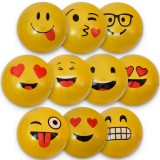 Magic Toys Smiley mintás gumilabda többféle változatban 23cm